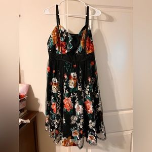 Floral Torrid dress size 20